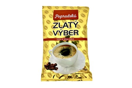 Káva mletá Štandard Zlatý výber 75g BOP