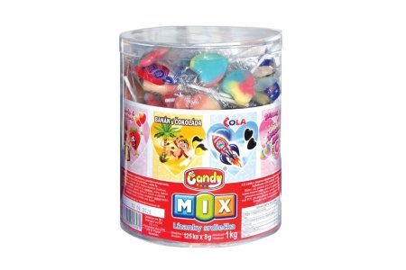 Lízanka srdiečko MIX 8g