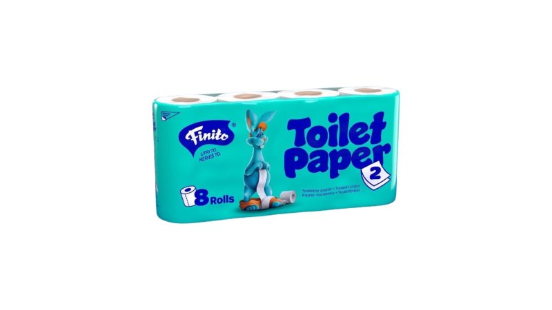 Papier Toaletný Finito 2 vrstvový 8ks 18m