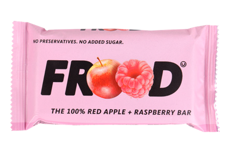 Snack ovocný 100% lyofilizované10g červené jablká a Maliny