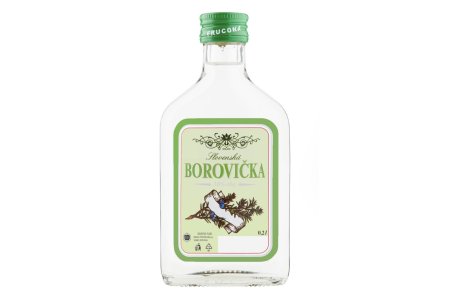 Borovička slovenská 38% 0,2l