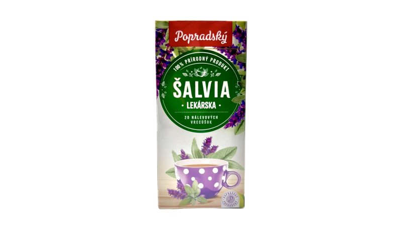 Čaj bylinný Šalvia lekárska 30g BOP