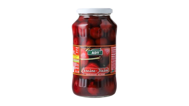 Kompót Čerešne odkôstkované 720ml PP350g Ady