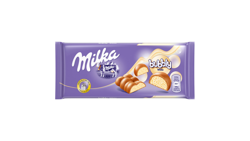 Čokoláda Milka Bubbly Mliečna 90g