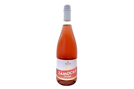 Víno Zámocké Sýtené Rose 0,75l Vitis
