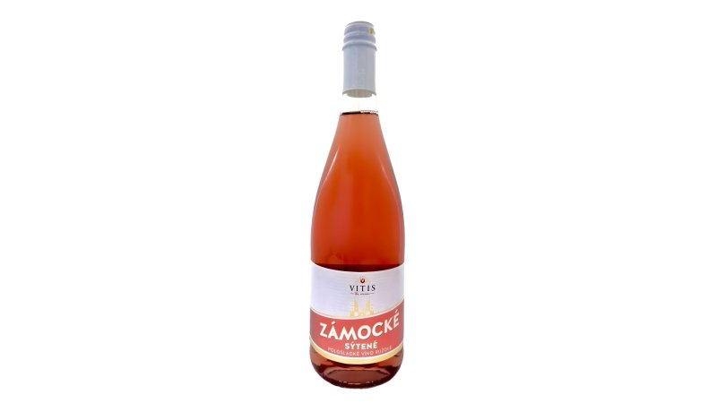 Víno Zámocké Sýtené Rose 0,75l Vitis