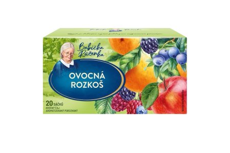 Čaj Babička Růženka Ovocná Rozkoš 20x2g