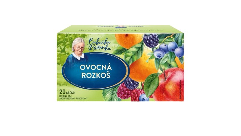 Čaj Babička Růženka Ovocná Rozkoš 20x2g