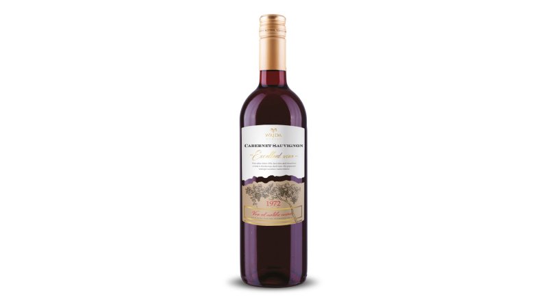 Víno Cabernet Sauvignon červené polosladké 0,75l Malý vinár