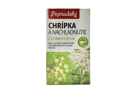Čaj bylinný Chripka a nachladnutie 22,5g BOP