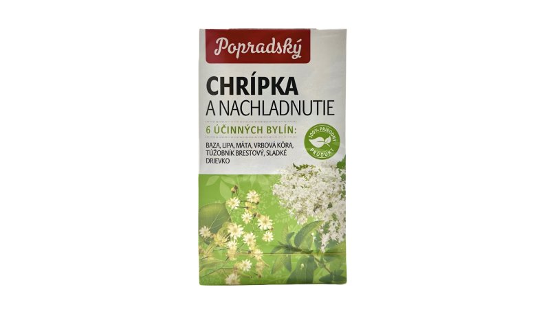 Čaj bylinný Chripka a nachladnutie 22,5g BOP