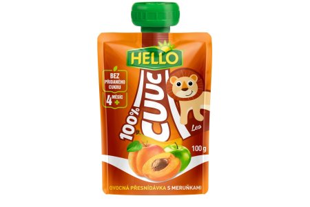 Detská výživa Marhuľa 100% Cuuc 100g Hell