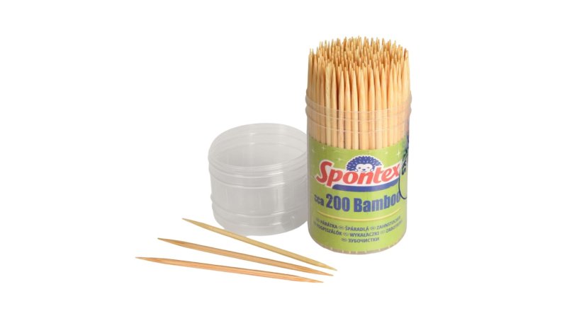 Špáradlá bambusové 200ks Spontex