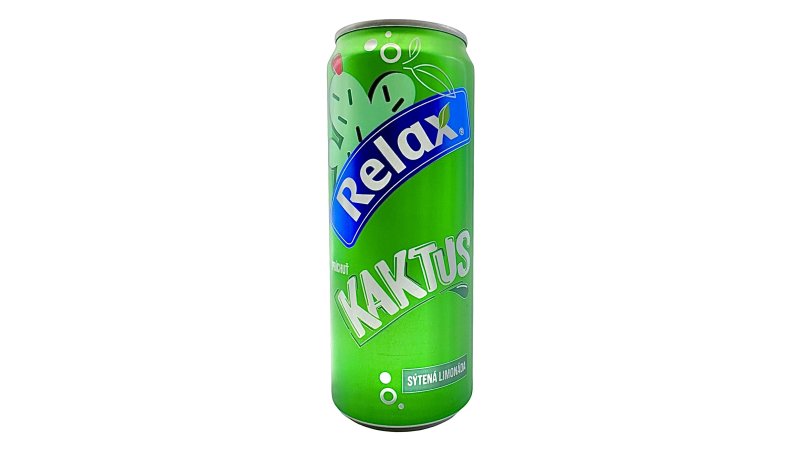 Nápoj Relax limonáda kaktus 0,33l plech