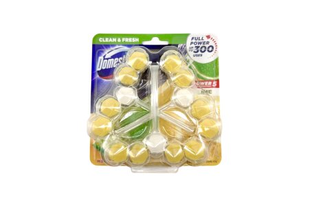 Domestos power 5trio Lime 3×55g