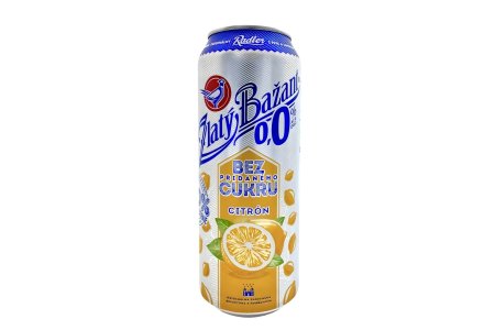 Radler Zlatý Bažant Citrón 0,0% 0,5l plech