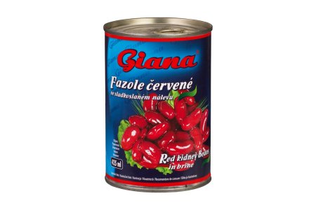 Fazuľa v Paradajkovej omáčke 425ml PP 410g Giana