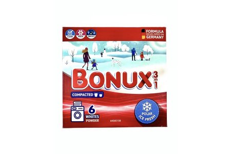Prášok Bonux Ice Fresh White 390g 6PD
