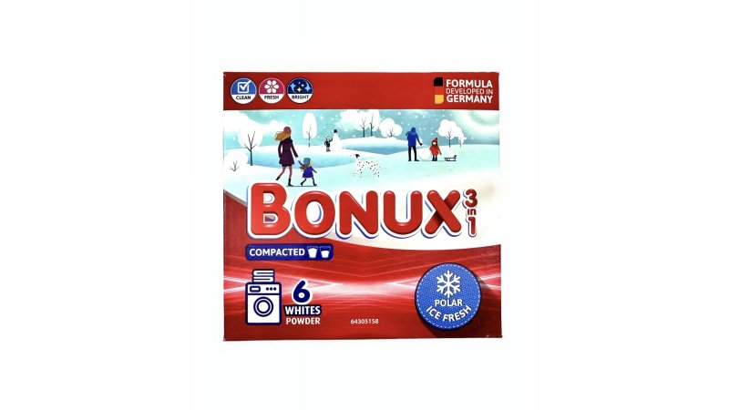 Prášok Bonux Ice Fresh White 390g 6PD