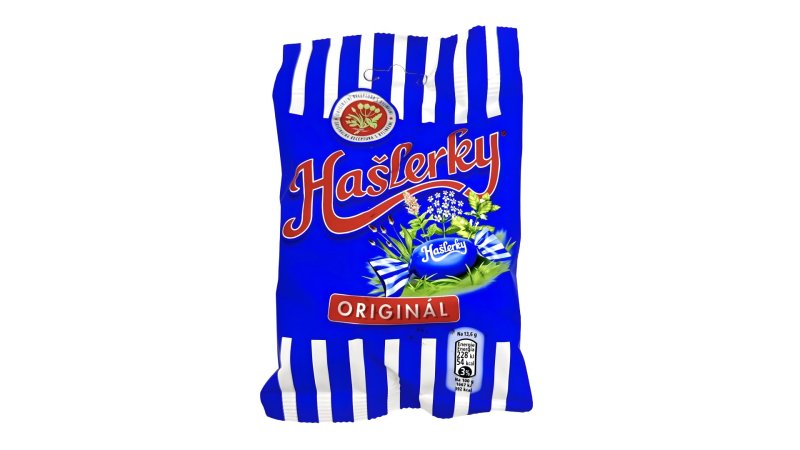Hašlerky Originál cukríky s príchuťou bylín a mentolu 90 g