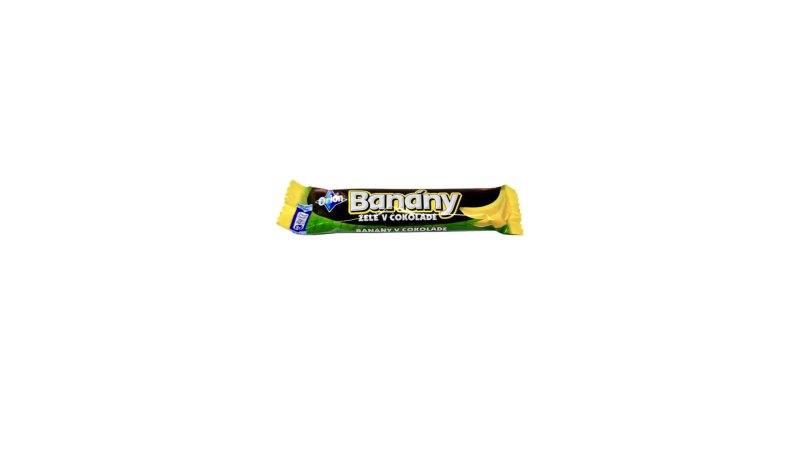 Tyčinka čokoládová Banány v čokoláde 45g Orion
