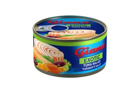 Šalát Tuniak Exotic 185g Giana