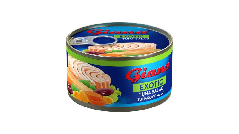 Šalát Tuniak Exotic 185g Giana