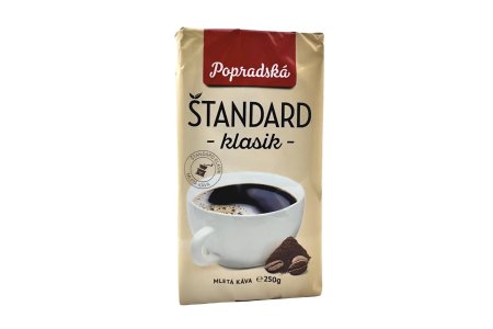 Káva mletá Štandard Klasik 250g BOP
