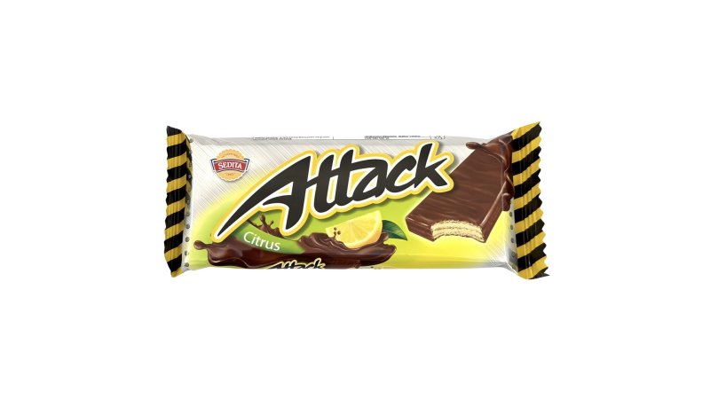Oblátky Attack Citrón 30g clm.Sedita
