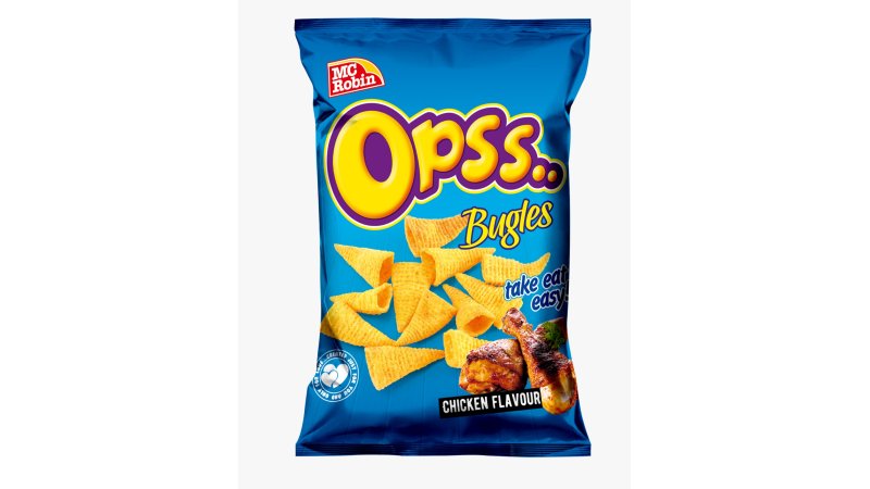 Trubičky Opss príchuť kura 30 g