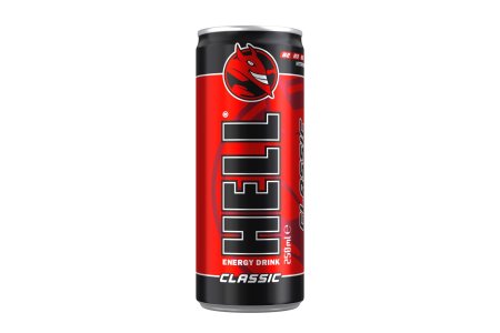 Nápoj energetický Hell 250ml plech