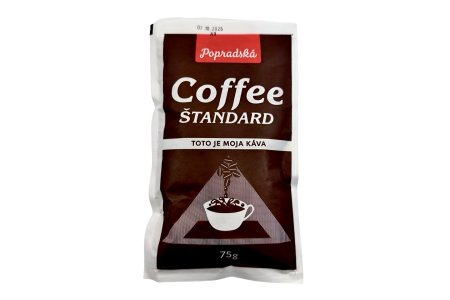 Káva zrnková Štandard 75g BOP