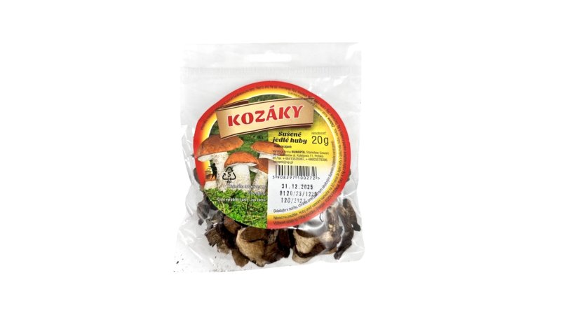 Huby sušené Kozáky 20g sáčok
