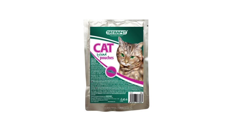 Krmivo mačka kapsička ryba 100g CAT
