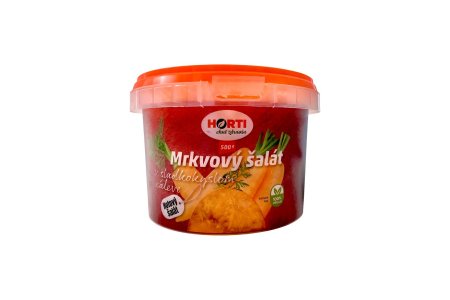 Mrkvový šalát v sladkokyslom náleve 500g HORTI