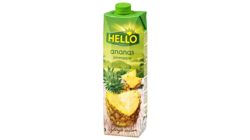 Džús Ananás 50% 1l Hello