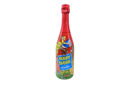 Nápoj Robby Bubble Jahoda 0,75l