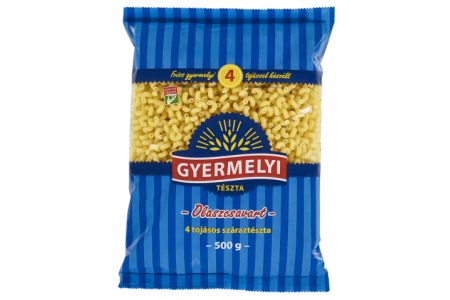 Cestoviny Vrtuľky Talianské 4 vaječné 500g Gyermelyi