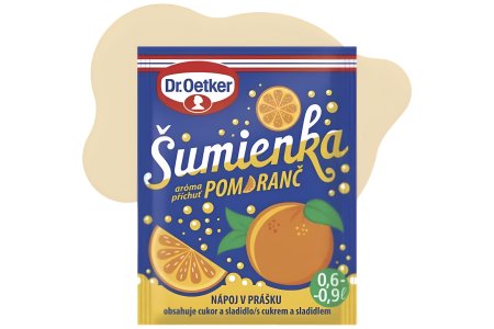 Šumienka aróma pomaranč Oetker 14g