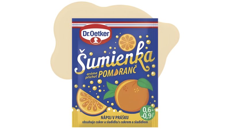 Šumienka aróma pomaranč Oetker 14g