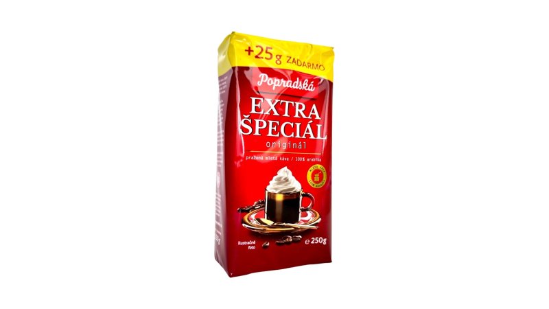 Káva mletá Extra Špeciál 250g+25g zdarma BOP