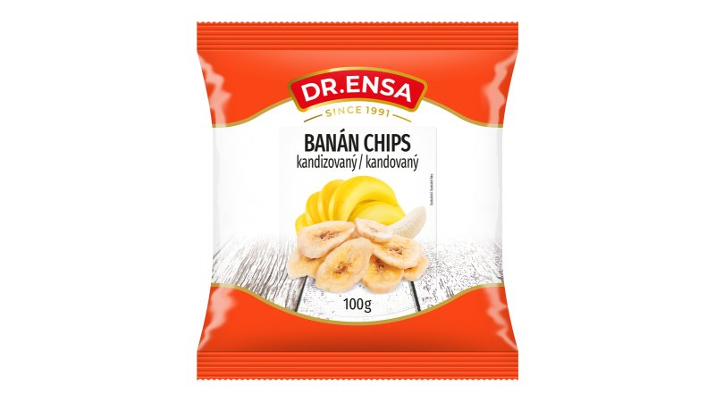 Banán chips 100g ENSA