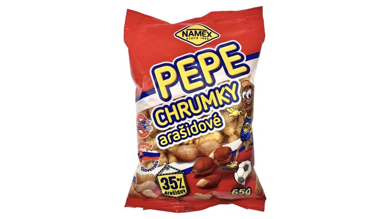Chrumky Pepe Arašidové 65g Namex