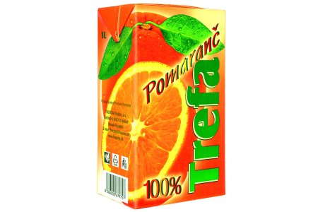 Džús Pomaranč 100% 1l Trefa