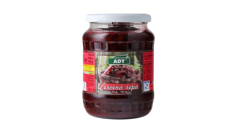 Červená Repa Kocky 720ml PP400g Ady