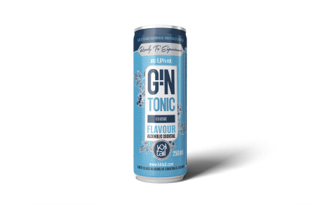Nápoj.Koktail alko Gin Tonic classic 5,6% 250ml pl