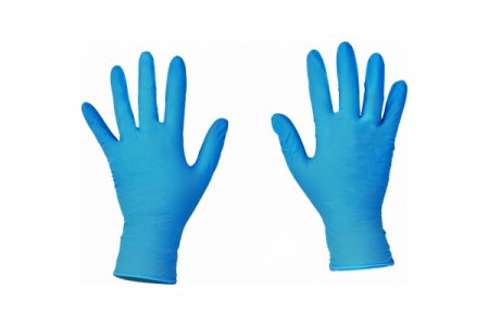 Rukavice Nitryl 100ks veľkosť L modré