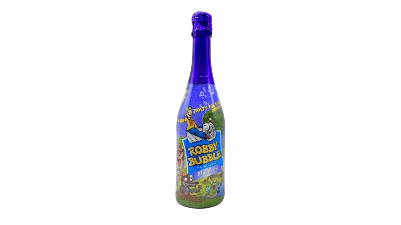 Nápoj Robby Bubble Čučoriedka 0,75l