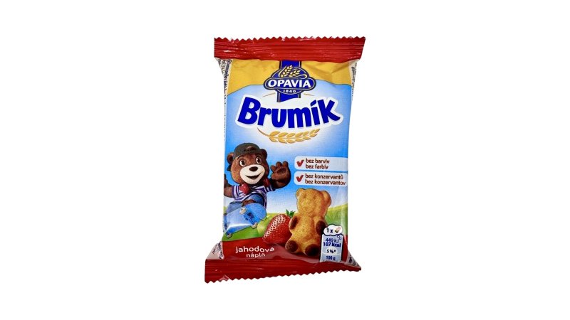 Pečivo Bebe Brumík Jahôdka 30g