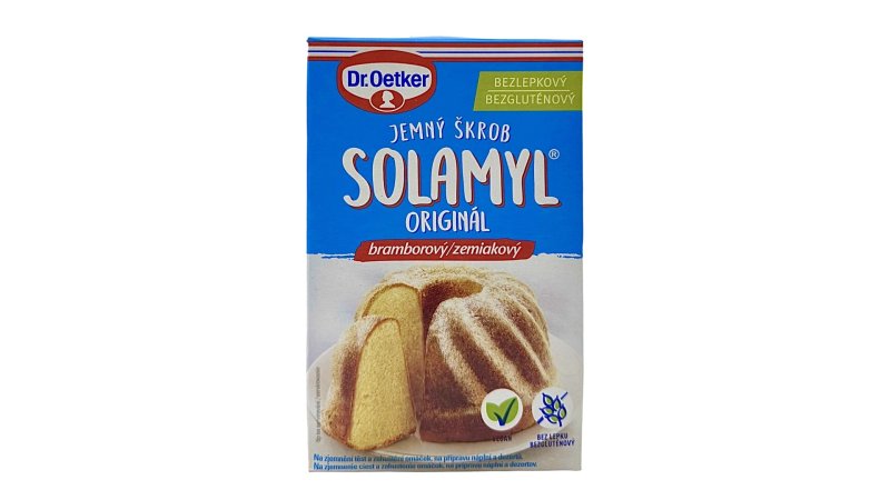 Škrob zemiakový Solamyl bezgluténový 200g Dr.Oetker